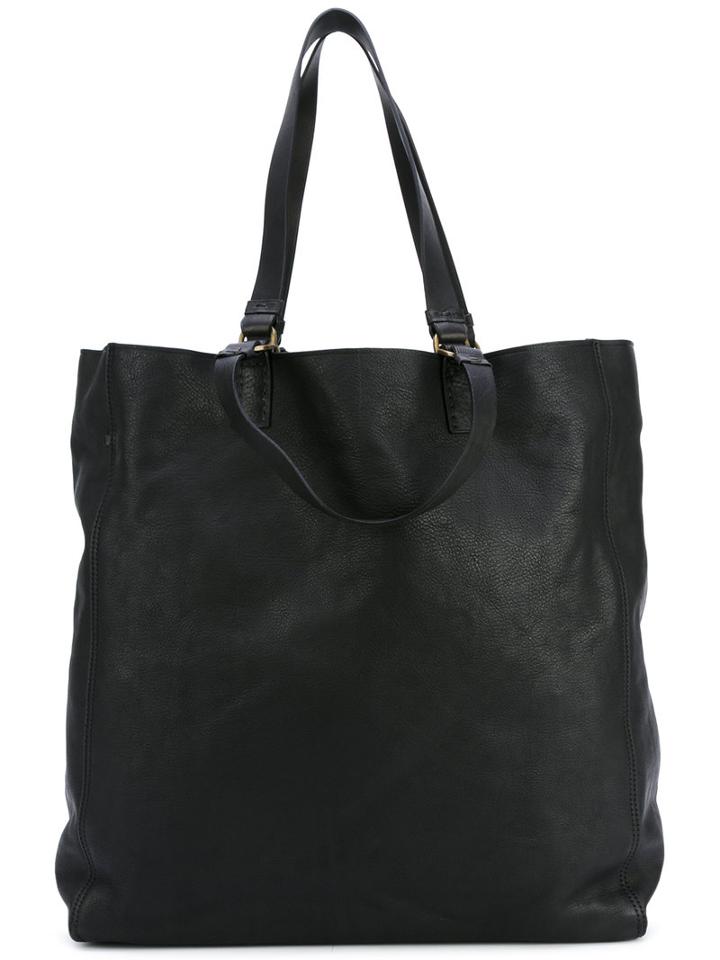 Officine Creative - Seura Tote - Women - Horse Leather - One Size, Black, Horse Leather