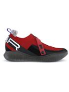 Swear Crosby Knit Sneakers - Red/black/blue
