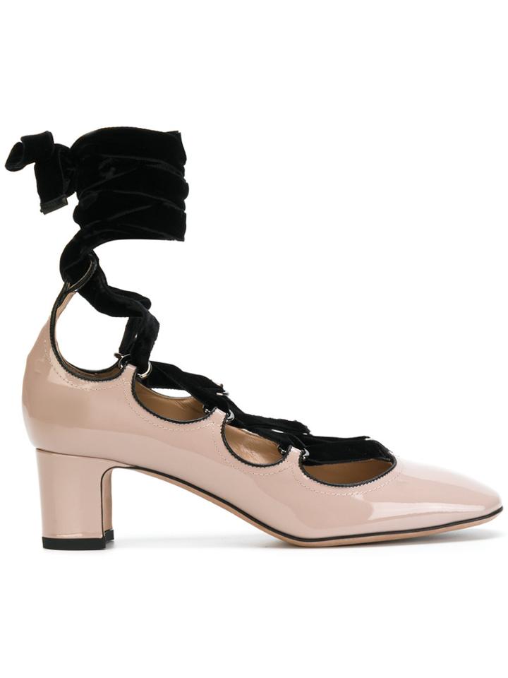 Valentino Valentino Garavani Lace-up Pumps - Nude & Neutrals