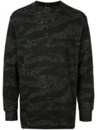 T By Alexander Wang Camouflage Print Sweatshirt - Green