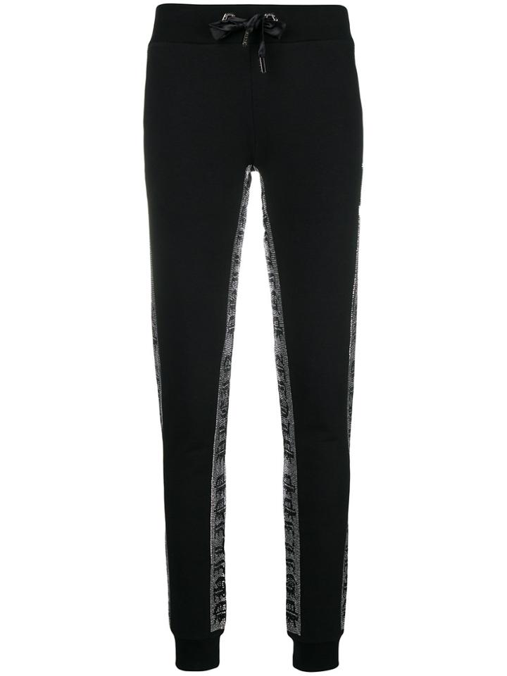 Philipp Plein Slim Drawstring Gtrousers - Black