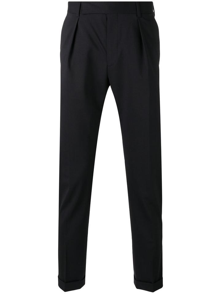 Paul Smith Tailored Trousers, Men's, Size: 34, Black, Wool/spandex/elastane