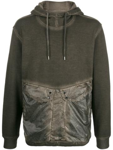 Cp Company Garment Dyed Hoodie - Brown