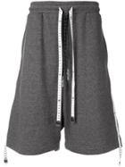 Maison Mihara Yasuhiro Measuring Tape Track Shorts - Grey