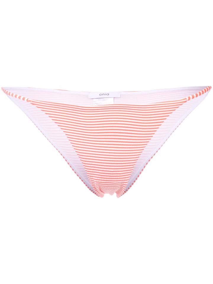 Onia Rochelle Bikini Briefs - Pink & Purple