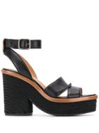Ugg Australia Carina Braided Sole Sandals - Black