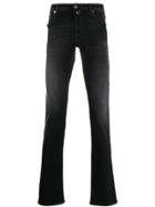 Jacob Cohen Low-rise Skinny Jeans - Black