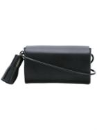 Building Block - Block-shaped Clutch Bag - Women - Leather - One Size, Black, Leather