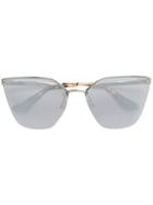 Prada Eyewear Cinéma Sunglasses - Brown