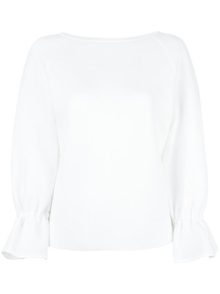 Osman Karla Sweatshirt, Women's, Size: 10, White, Cotton/polyamide