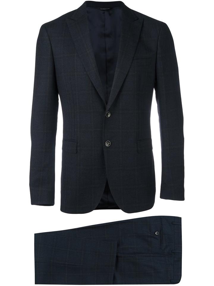 Tonello Plaid Slim Fit Suit