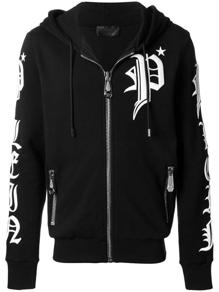 Philipp Plein Lettering Motif Jacket - Multicolour