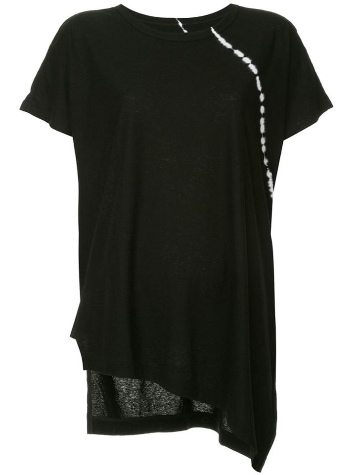 Y's Asymmetric T-shirt - Black