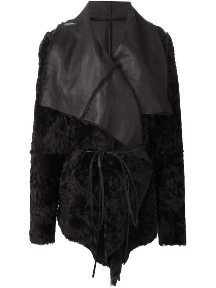 Lanvin - Belted Coat - Women - Lamb Fur - 36, Women's, Brown, Lamb Fur