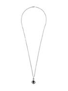 Ugo Cacciatori Heart Anchor Pendant - Metallic