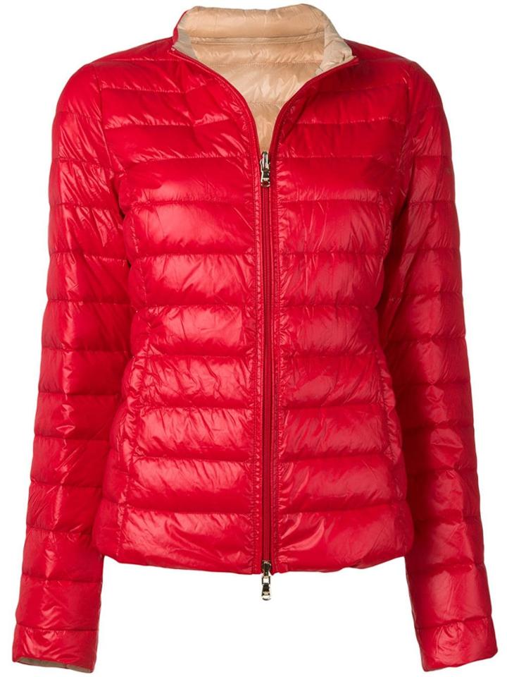 Patrizia Pepe Puffer Jacket - Red