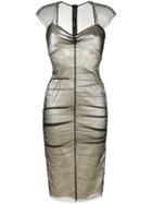Tom Ford Layered Fitted Dress - Neutrals