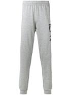 Ea7 Emporio Armani Printed Logo Track Pants - Grey