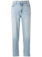 7 For All Mankind Malia Tapered Jeans - Brown