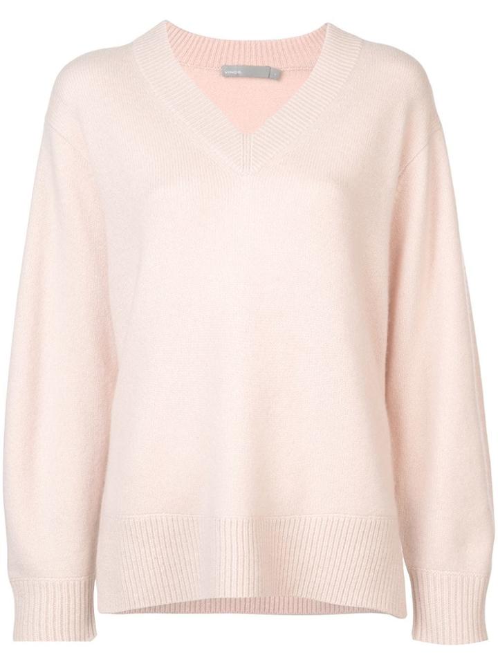 Vince Loose-fit Cashmere Sweater - Pink