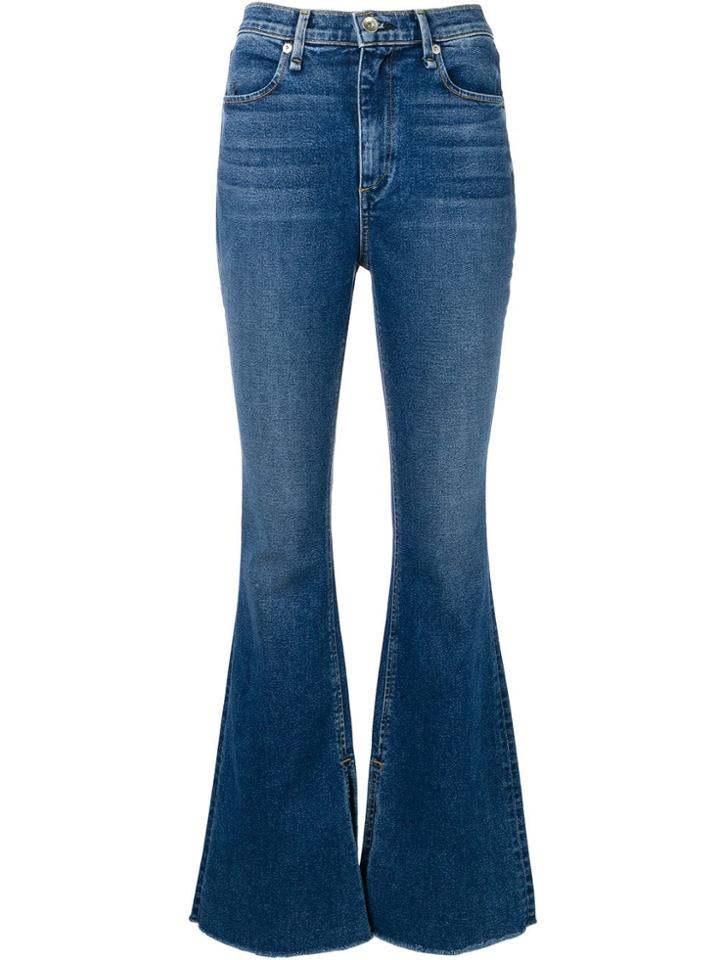 Rag & Bone High-waist Flared Jeans - Blue