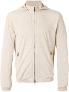 Desa 1972 Zip Hooded Jacket, Men's, Size: 54, Nude/neutrals, Cotton/suede