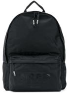 Msgm Classic Logo Backpack - Black