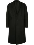 Kazuyuki Kumagai Single-breasted Coat - Black