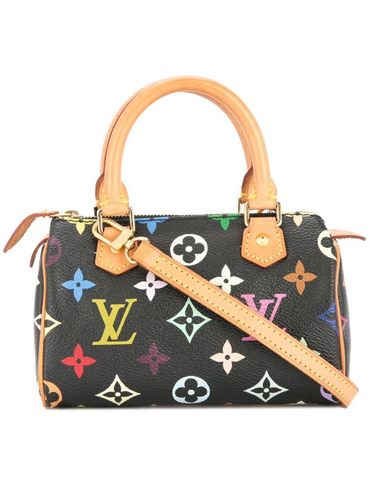 Louis Vuitton Vintage Mini Speedy 2way Hand Bag - Black