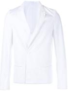 Haider Ackermann Tailored Jacket, Men's, Size: 50, White, Cotton/polyester