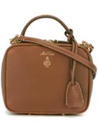 Mark Cross 'laura' Crossbody Bag, Women's, Brown, Calf Leather