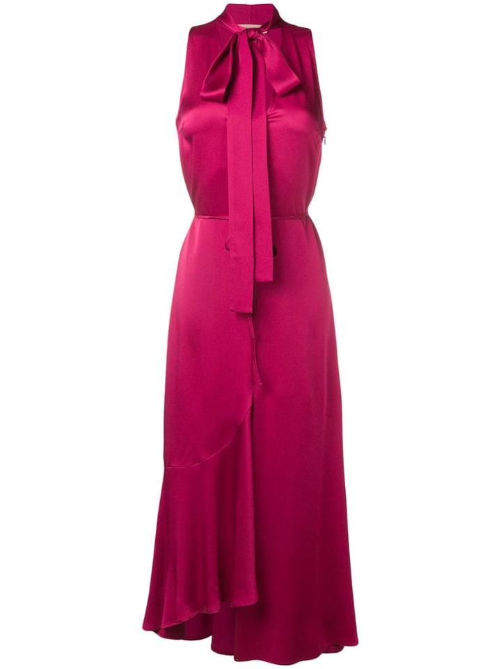Twin-set Long Drape Dress - Pink