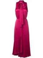 Twin-set Long Drape Dress - Pink