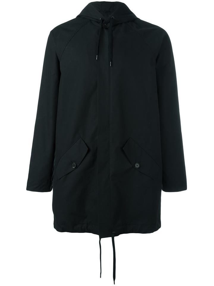 A Kind Of Guise Zipped Hooded Jacket, Men's, Size: Xl, Black, Cotton