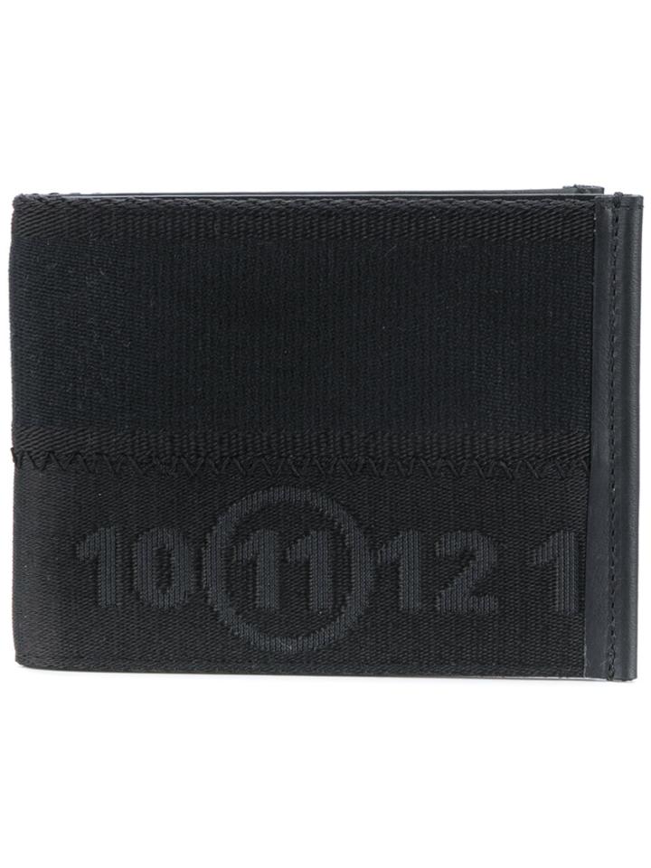 Maison Margiela Embroidered Wallet - Black