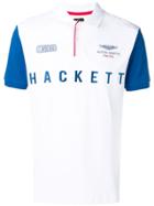 Hackett Aston Martin Polo Shirt - White