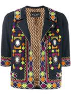 Etro Patterned Blazer Jacket - Blue