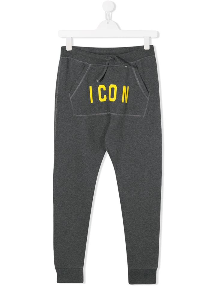 Dsquared2 Kids Logo Track Pants - Grey