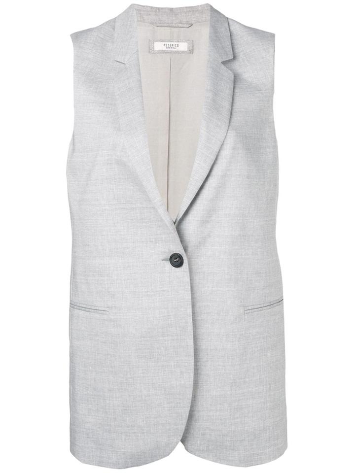 Peserico Gilet Jacket - Grey