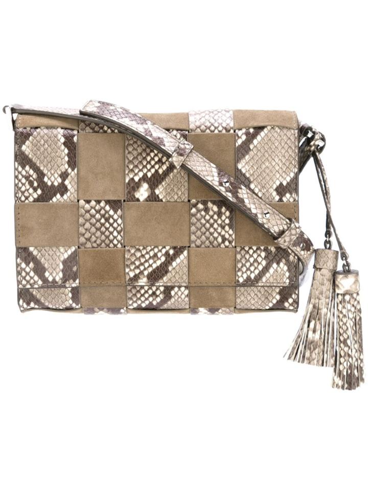 Michael Michael Kors Medium 'vivian' Crossbody Bag - Nude & Neutrals