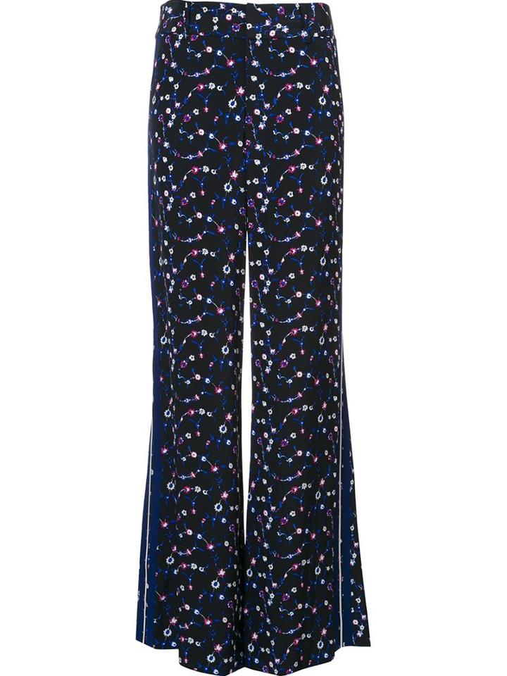 Derek Lam 10 Crosby Pyjama Style Trousers, Women's, Size: 4, Black, Silk