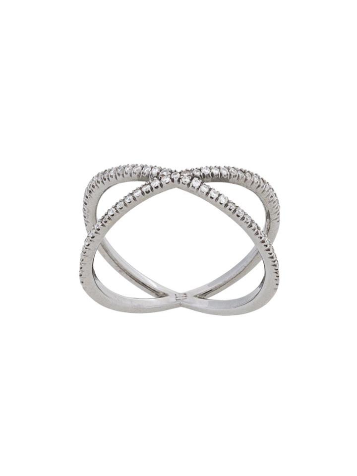 Eva Fehren Shorty X Ring - Metallic