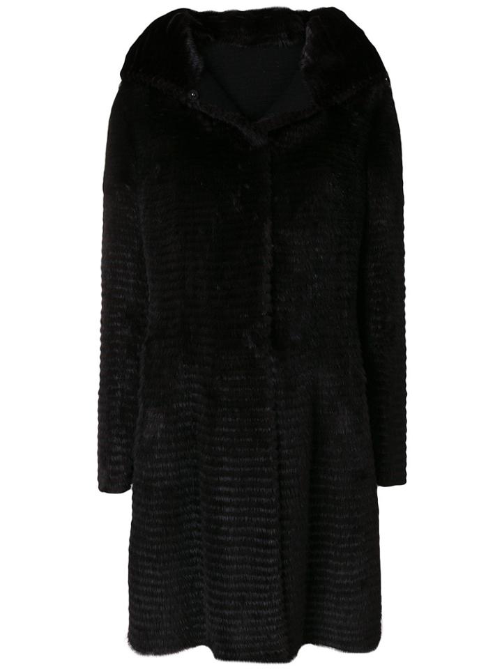 Liska Valenzia Mid Lenght Coat - Brown