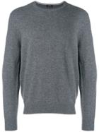 Z Zegna Crew Neck Jumper - Grey