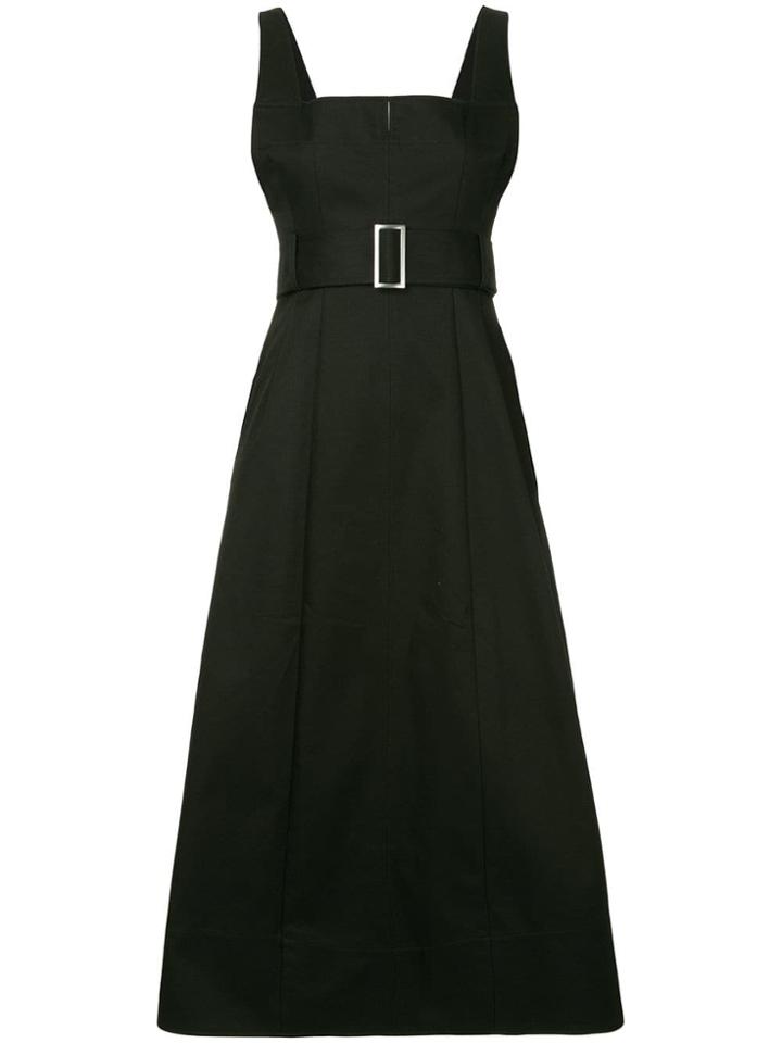 Le Ciel Bleu Shaped A-line Dress - Black