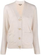 N.peal Colour Block Cardigan - Neutrals