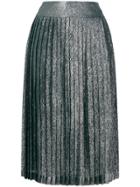 Indress Karin Sparkly Pleated Skirt - Green