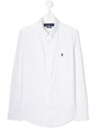 Ralph Lauren Kids Teen Button-up Shirt - White