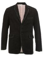 Thom Browne Classic Two-button Jacket, Men's, Size: 3, Black, Silk/cupro/cotton