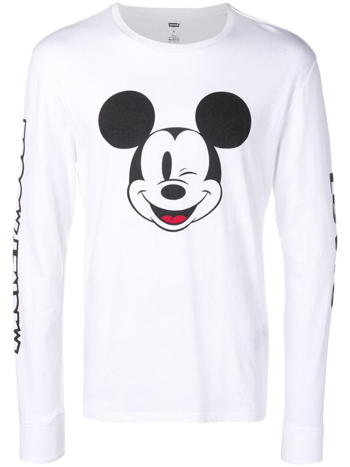 Levi's Levi's X Disney Print Sweatshirt - White